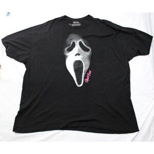 Ghost‎ Face Mens 3XL Black T-Shirt With Iconic Mask Graphic By Bioworld